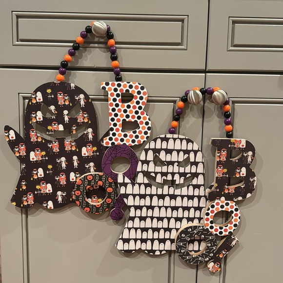 BOO! Ghost Halloween Decor- Handmade - Picture 2 of 4